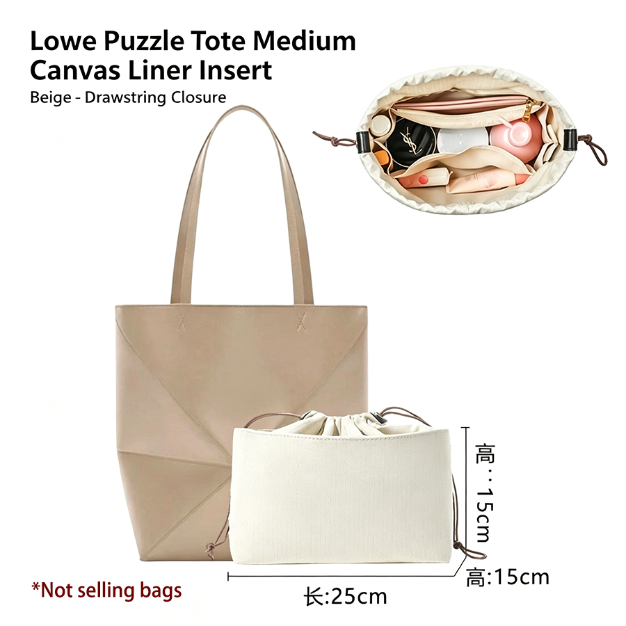 Women'S Accessories Purse - Ritssluiting Vilt Tas Organizer Inlegstuk Voor