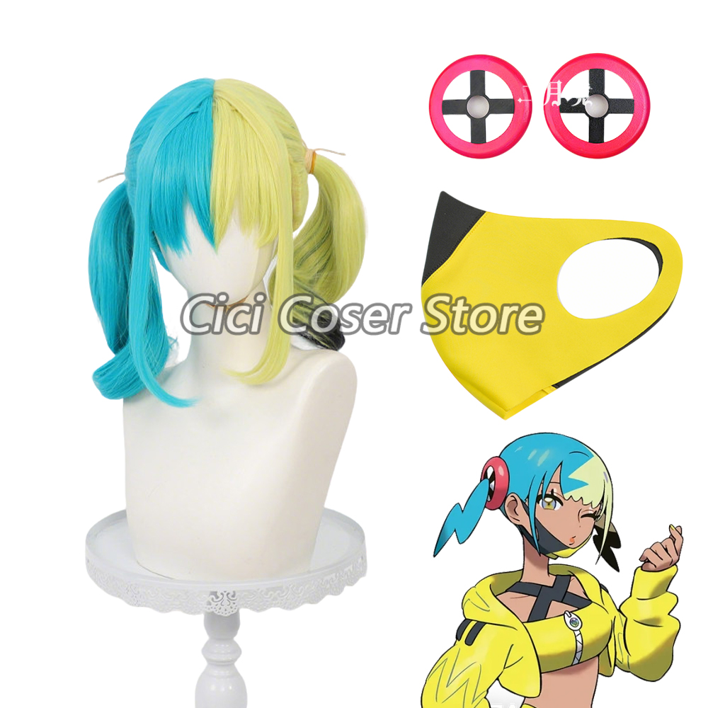Women Accessories Aesthetic - Anime Canari Cosplay Pruik Hittebestendig Geelgroen