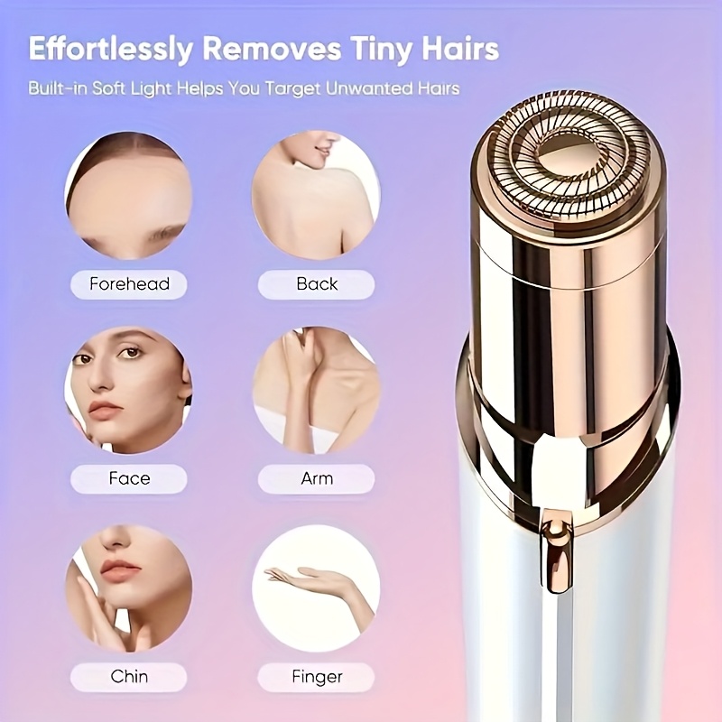 Women Accessories Clearance - Elektrische lippenstift-wenkbrauwtrimmer, ontharingsapparaat voor dames, mini-scheerapparaat
