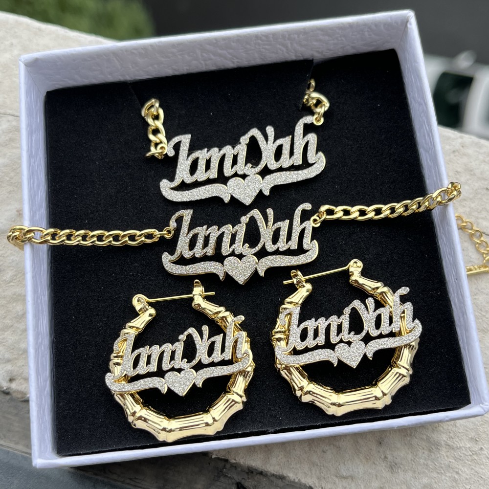 Women Accessories Gift Set - Duoying Custom Bamboe Set Gepersonaliseerde Cubaanse