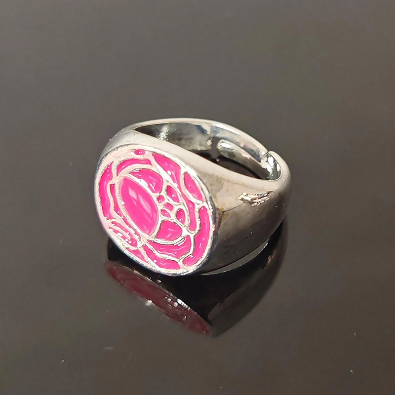 Women Accessories Gift Set - Roze roosring Tenjou Utena Revolutionaire meisjes