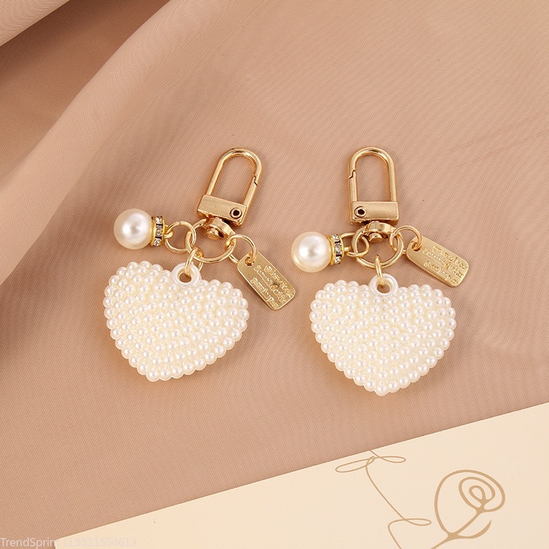Women'S Key Accessories - Elegante parelsleutelhangerhanger, stijlvolle DIY sleutelhouder voor