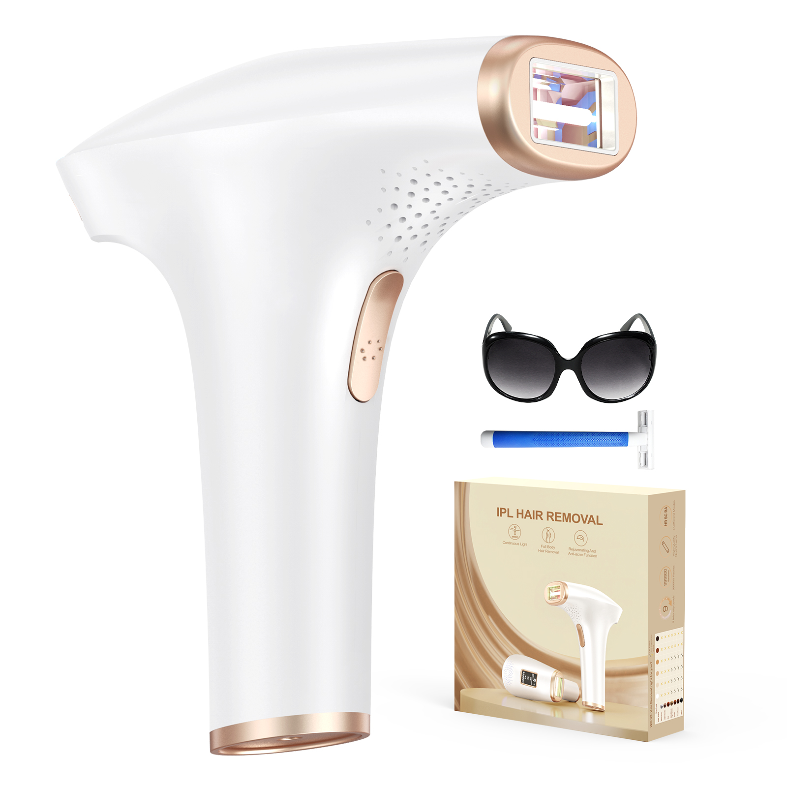 Women Accessories Clearance - Ipl Ontharingsapparaat 999900 Knippert Dubbele Modi