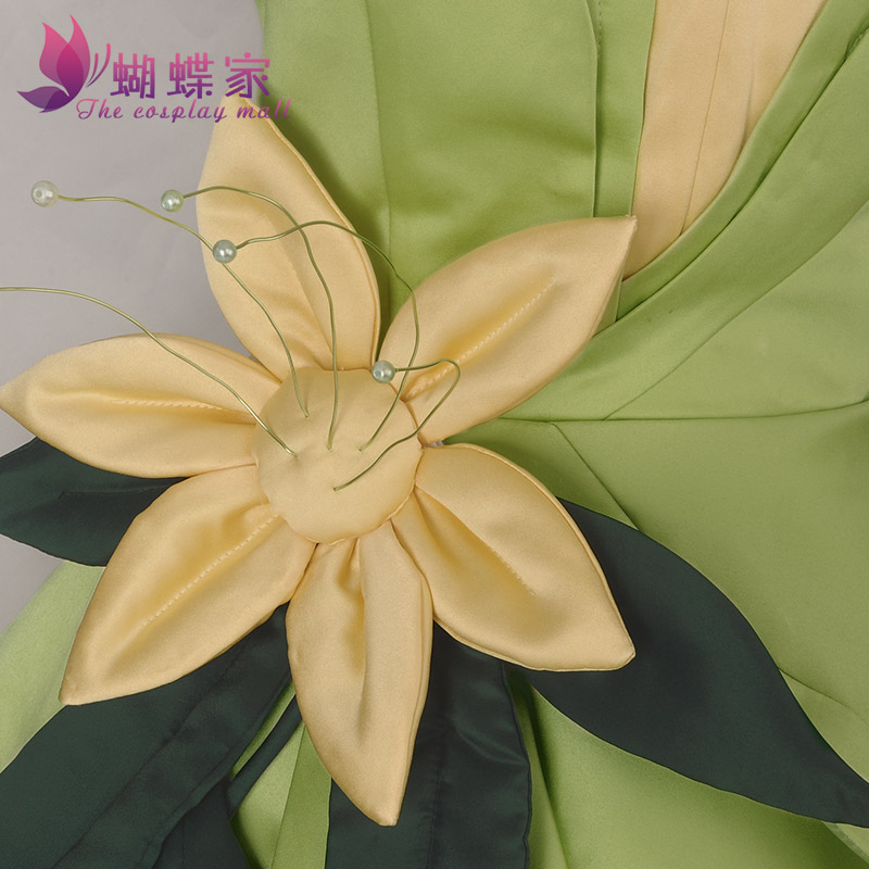 Prinses Tiana Jurk Cosplay Kos - Women Accessories Aesthetic recensie en prijs