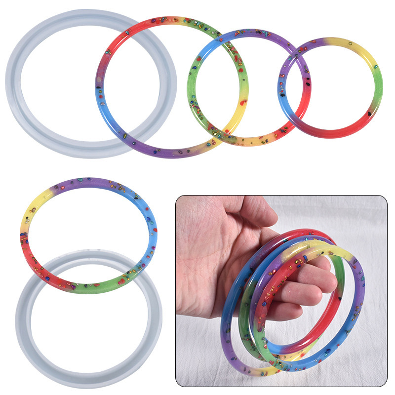 3-delige siliconen mal voor ep - Resin Bangle Bracelet recensie en prijs