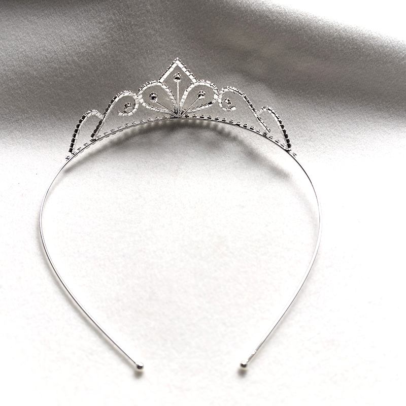 Zilverkleurige strass bruidskr - Women Accessories Aesthetic recensie en prijs