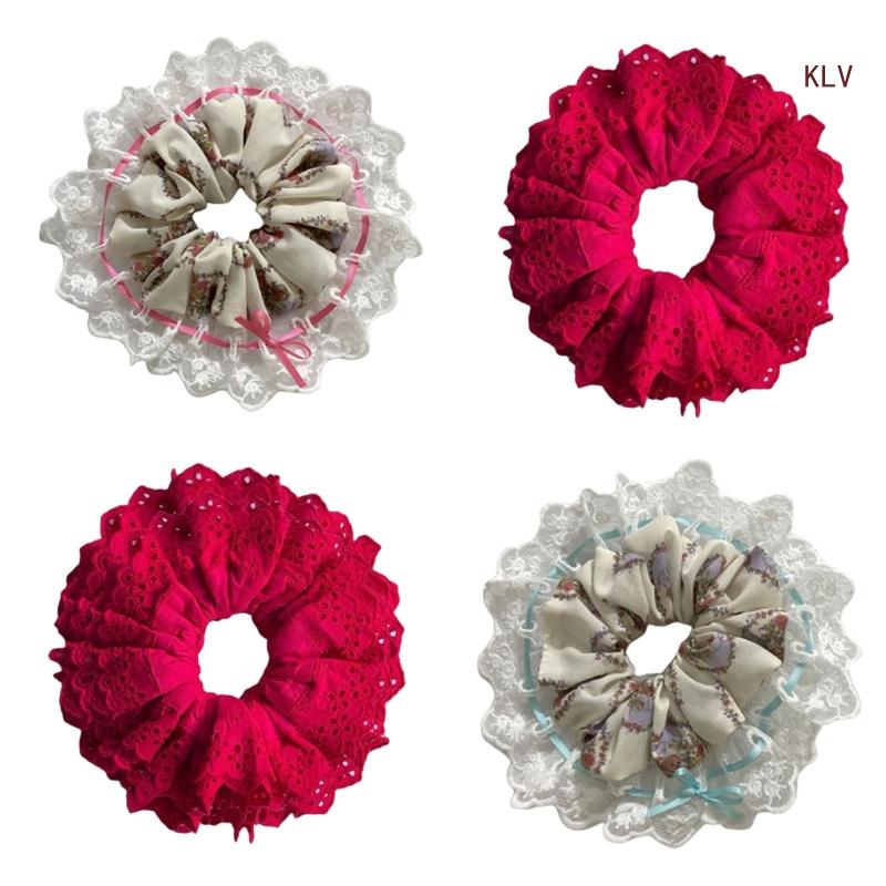 Kanten scrunchies Elastische h - Hair Tie Velvet recensie en prijs