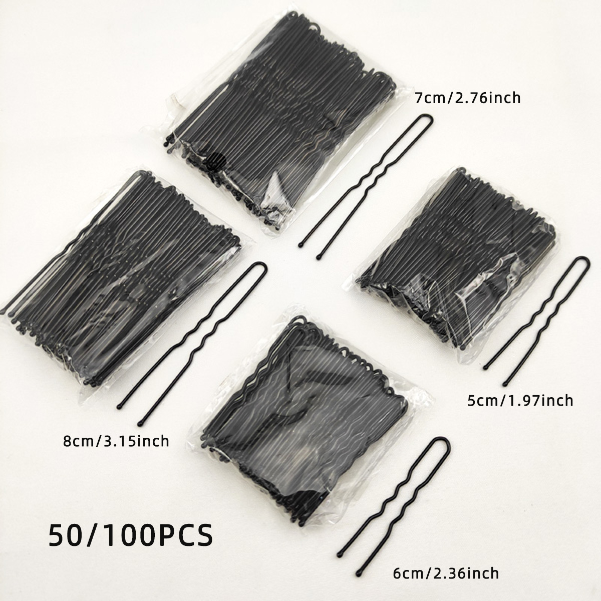 50/100 PCS Vrouwen 5/6/7/8 cm  - Hair Fork Stick recensie en prijs