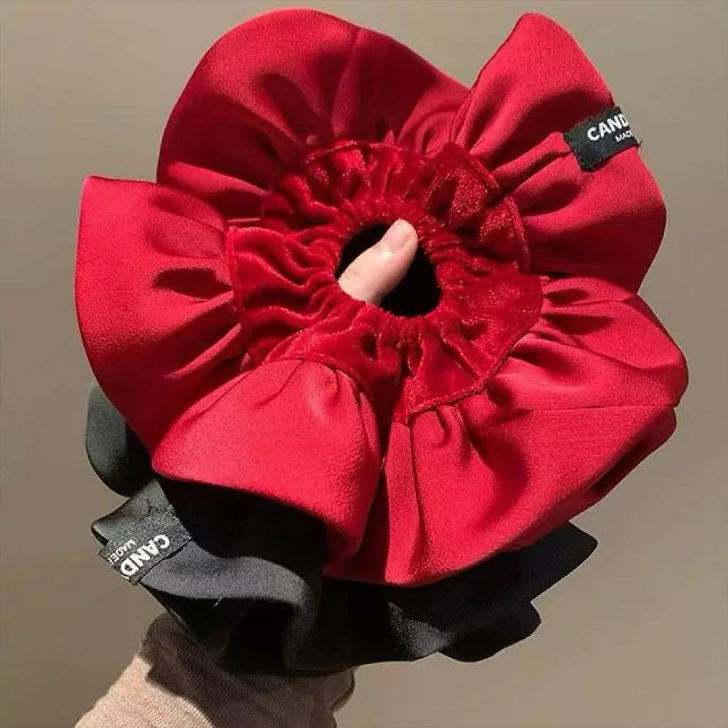 Fluwelen oversized scrunchies  - Hair Tie Velvet recensie en prijs