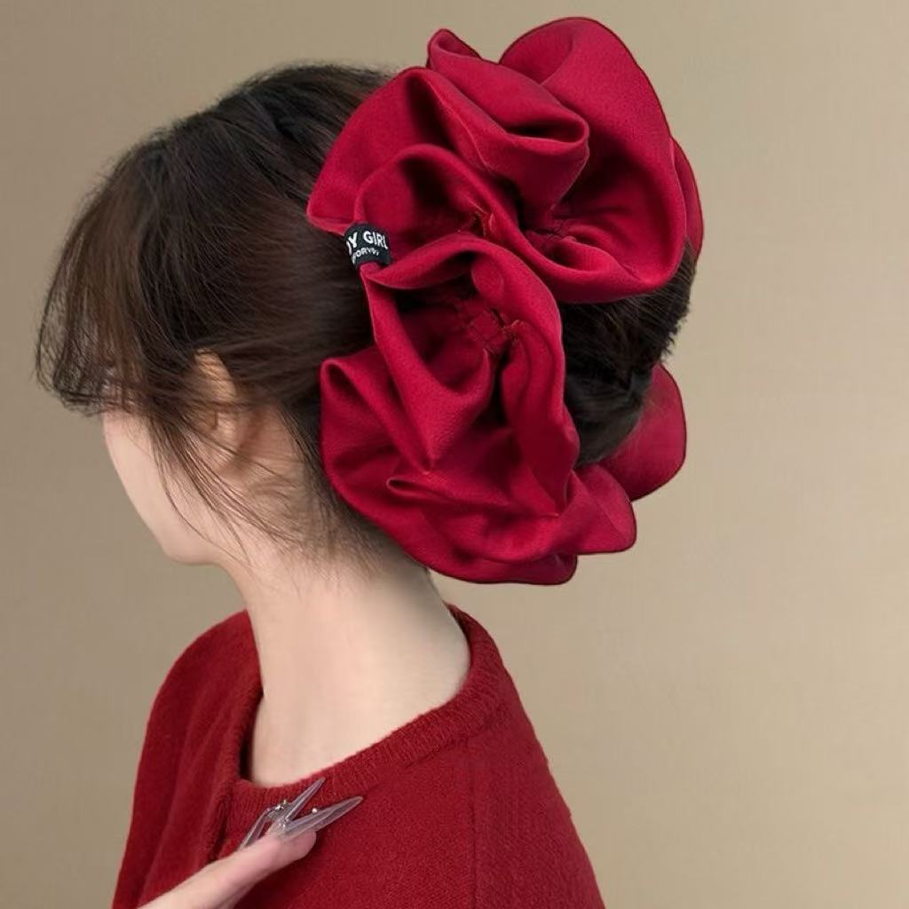 Fluwelen oversized scrunchies  - Hair Tie Velvet recensie en prijs