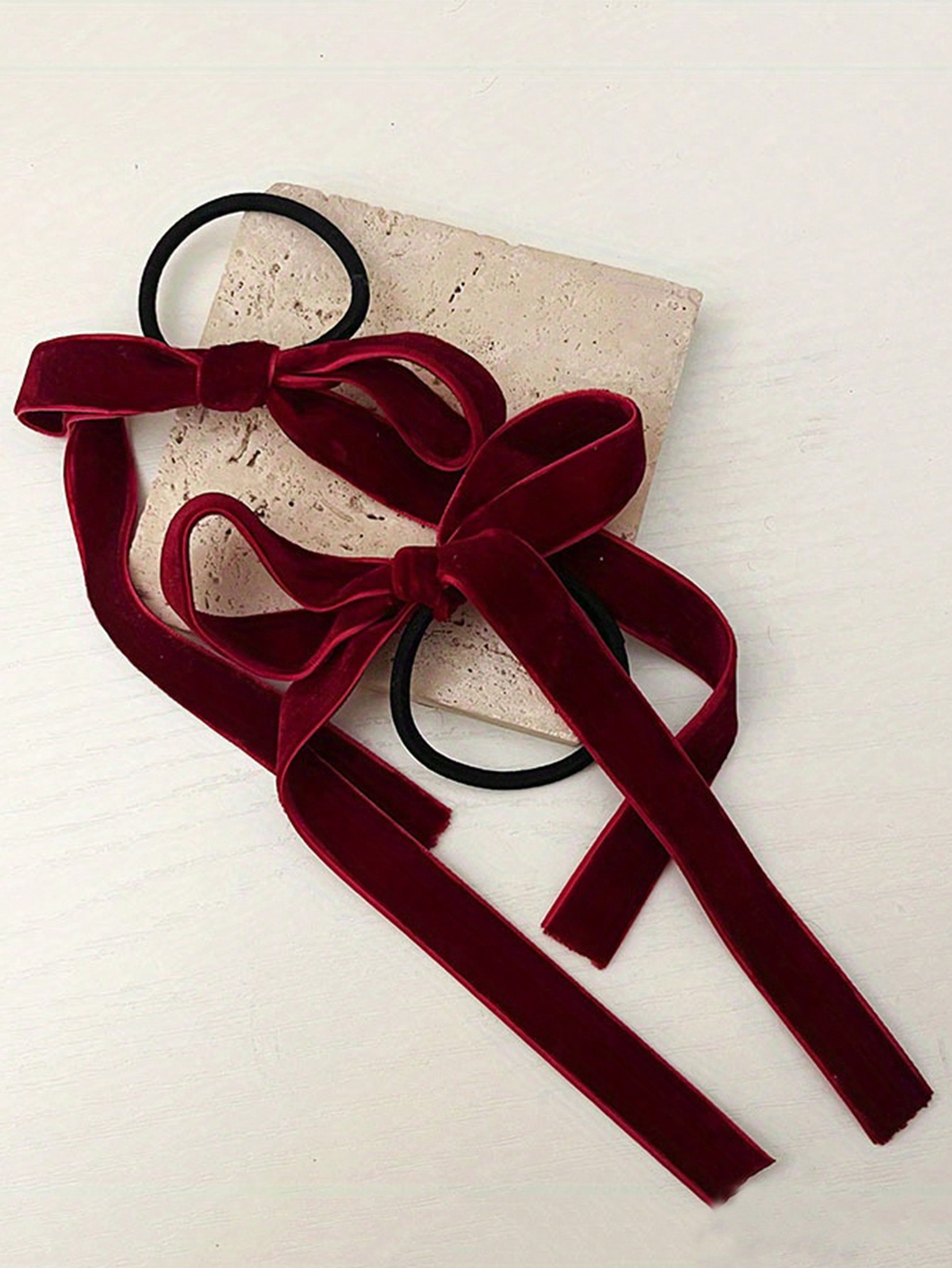 2/8 stks Mode Zwart Fluwelen S - Hair Tie Velvet recensie en prijs