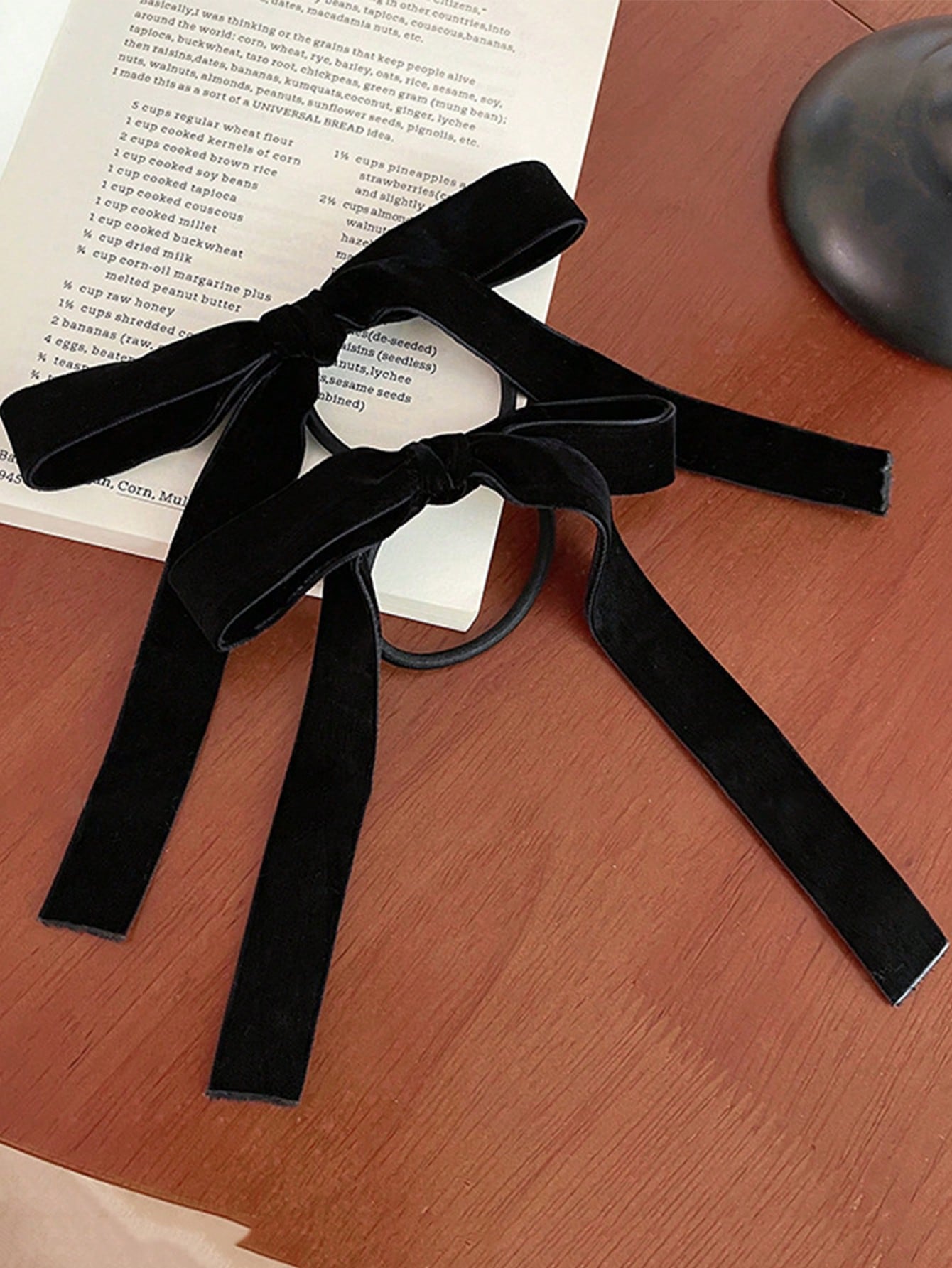 2/8 stks Mode Zwart Fluwelen S - Hair Tie Velvet recensie en prijs