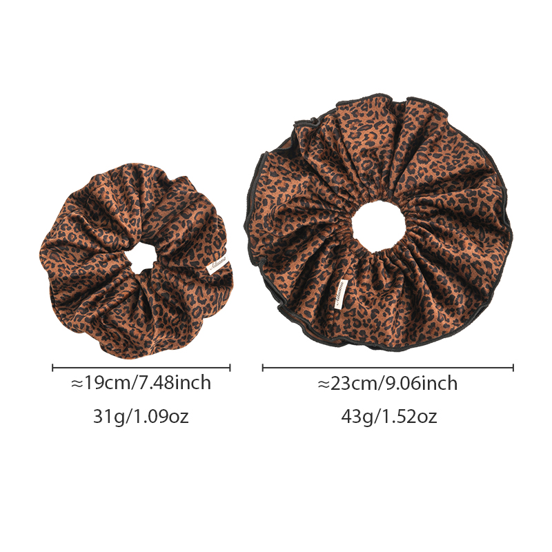 Fluwelen luipaardprint dubbell - Hair Tie Velvet recensie en prijs
