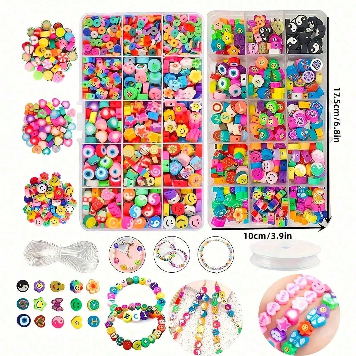 1450/1200/250 stuks polymeerkl - Women Accessories Gift Set recensie en prijs