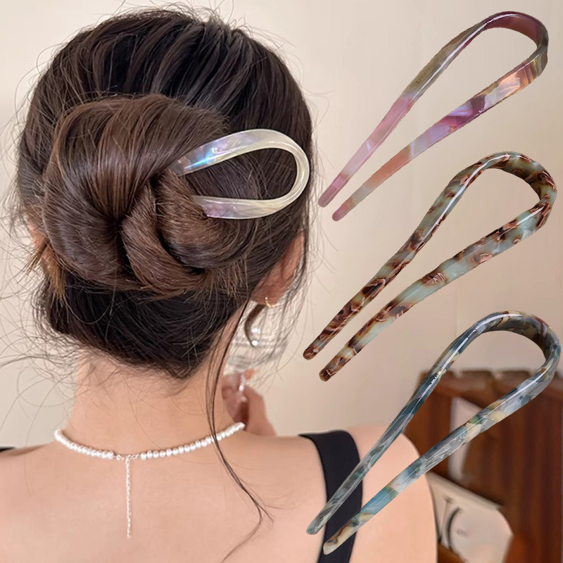 U-vormige haarspelden van acet - Hair Fork Stick recensie en prijs