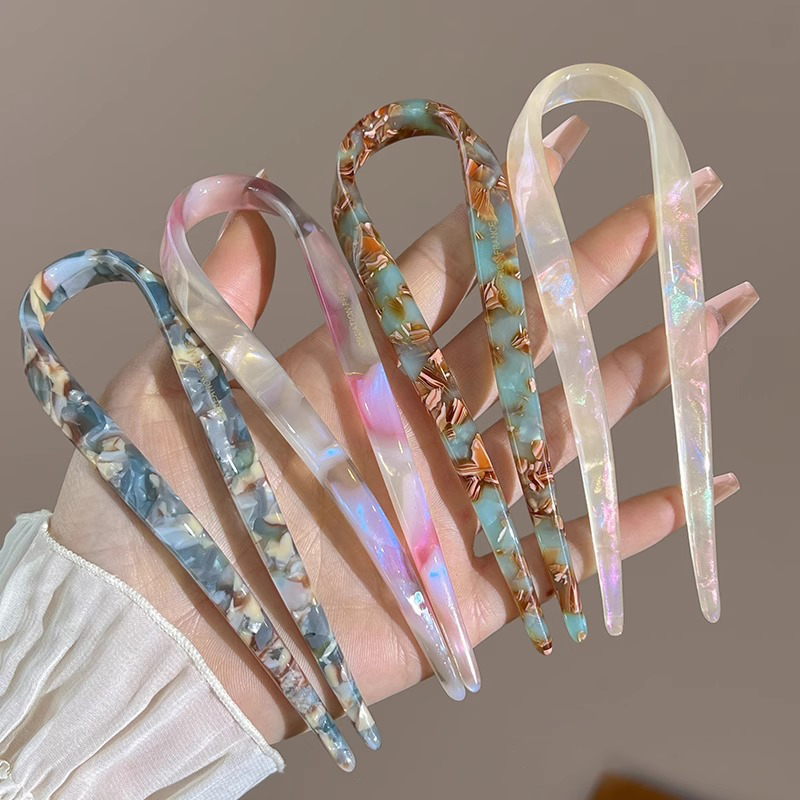 U-vormige haarspelden van acet - Hair Fork Stick recensie en prijs