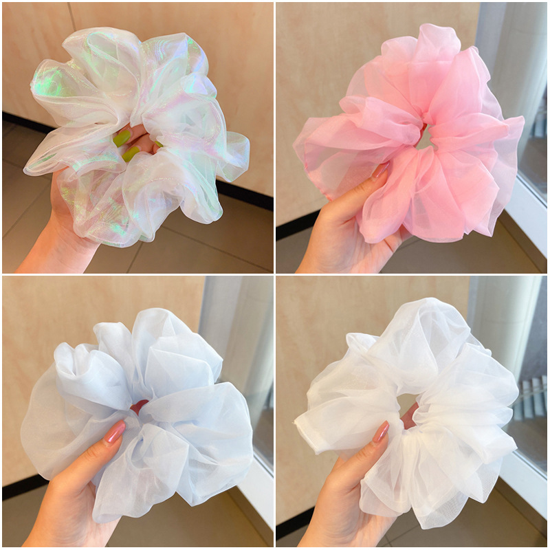 2022 Zomer Organza Scrunchies  - Hair Tie Velvet recensie en prijs