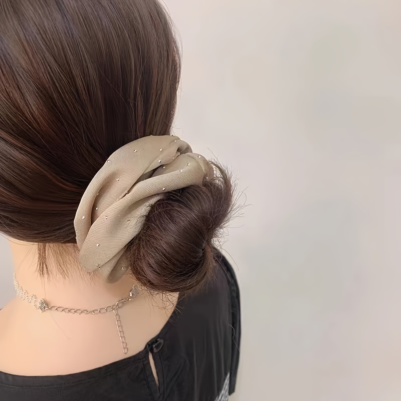 1/3PCS satijnen scrunchies met - Hair Tie Velvet recensie en prijs