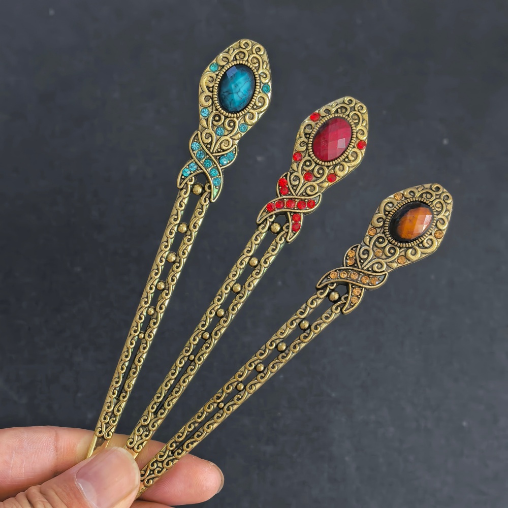 Vintage metalen haarstokjes vo - Women Accessories Aesthetic recensie en prijs