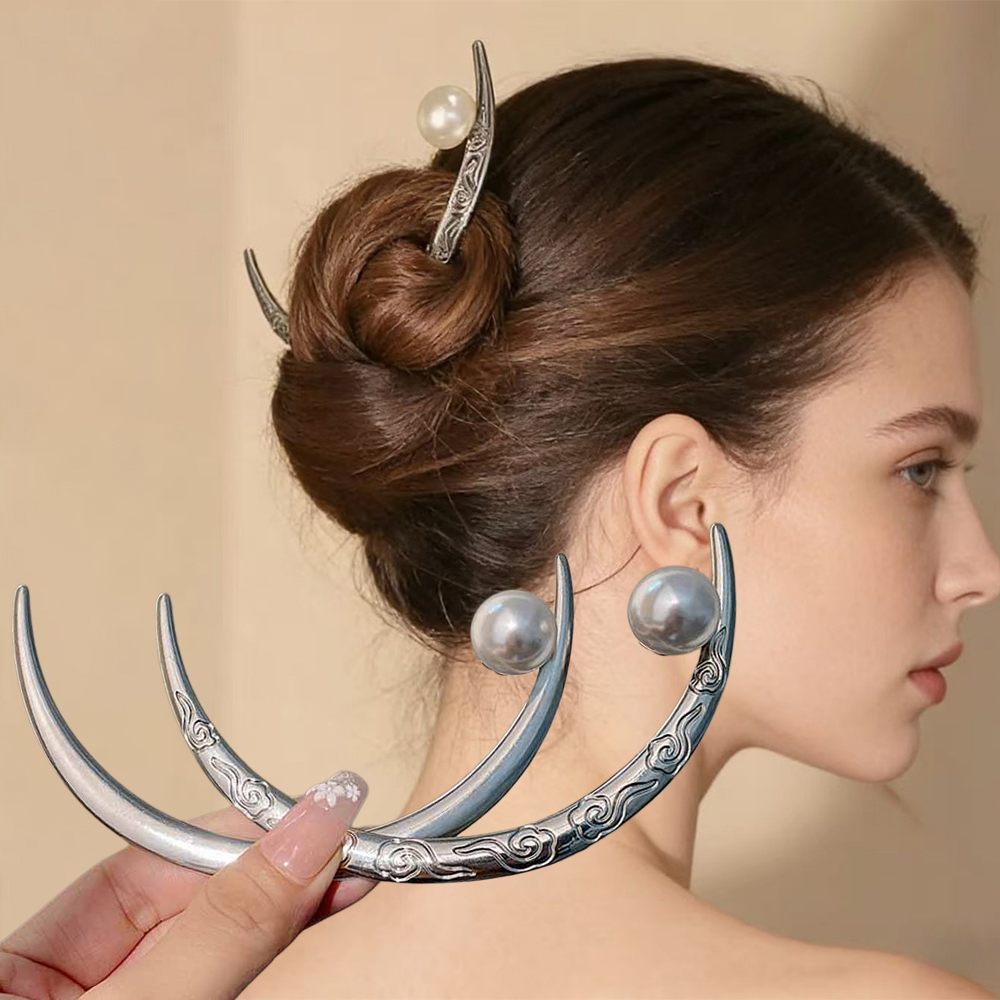 Parel Haarspeld Halve Maan Haa - Hair Fork Stick recensie en prijs