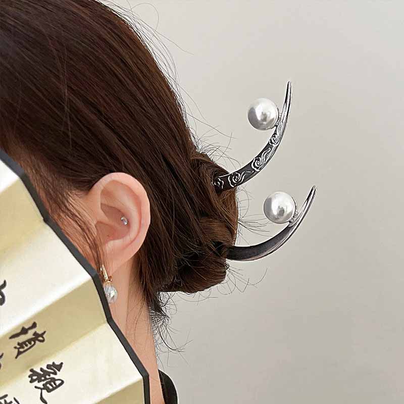 Parel Haarspeld Halve Maan Haa - Hair Fork Stick recensie en prijs