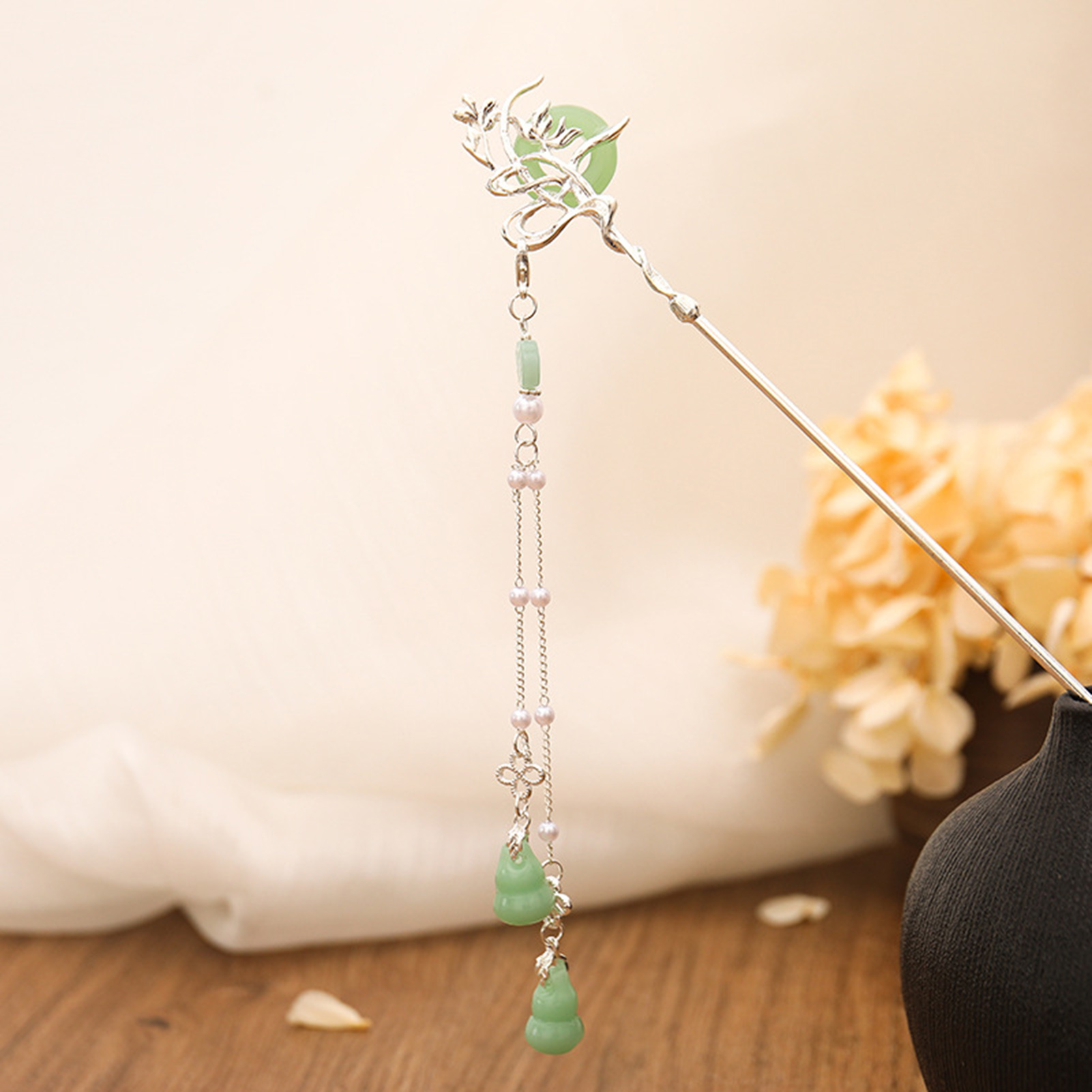 Chinese Stijl Glazen Haarspeld - Hair Fork Stick recensie en prijs