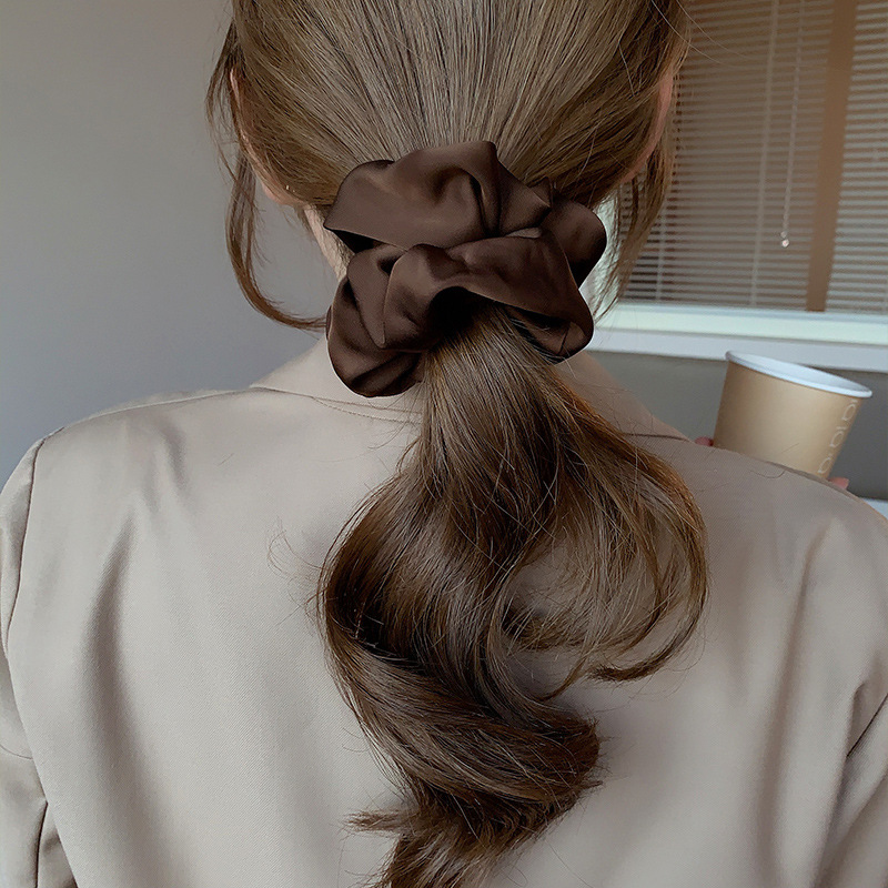 Koreaanse vrouw grote elegante - Hair Tie Velvet recensie en prijs