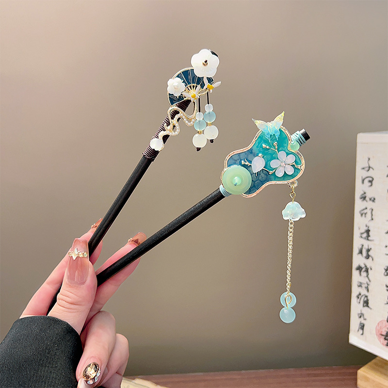 Klassieke kwastje haarstokje z - Women Accessories Aesthetic recensie en prijs