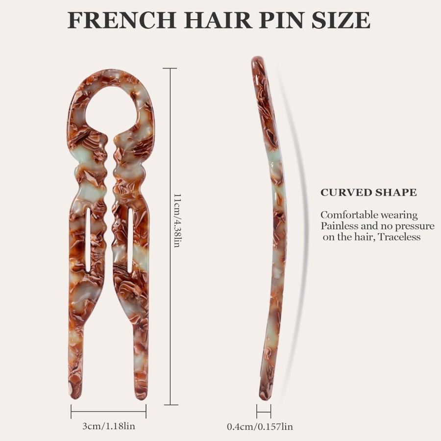 1PC Nieuw Model Acryl Antislip - Hair Fork Stick recensie en prijs