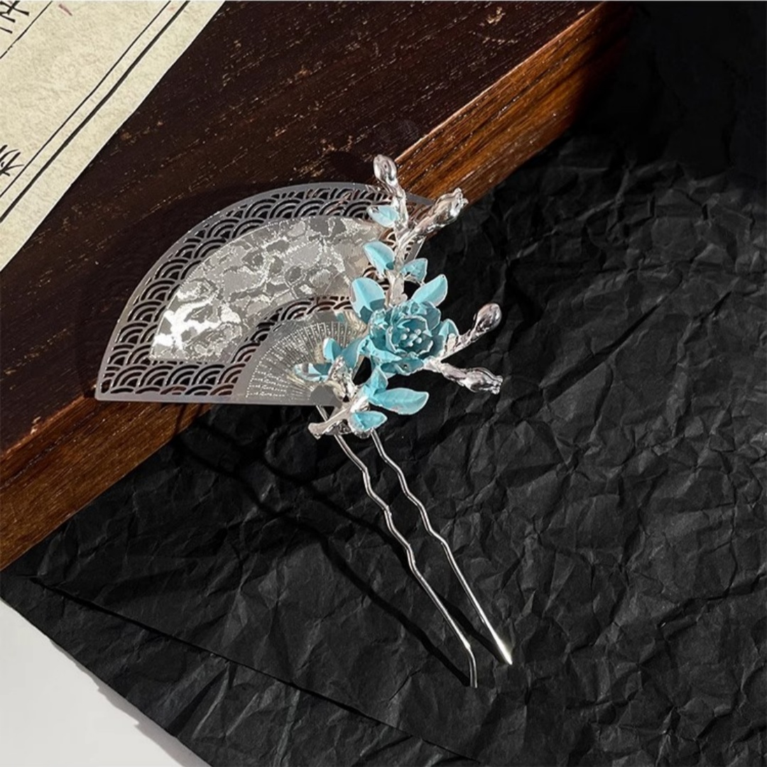 Nieuwe waaiervormige haarspeld - Hair Fork Stick recensie en prijs