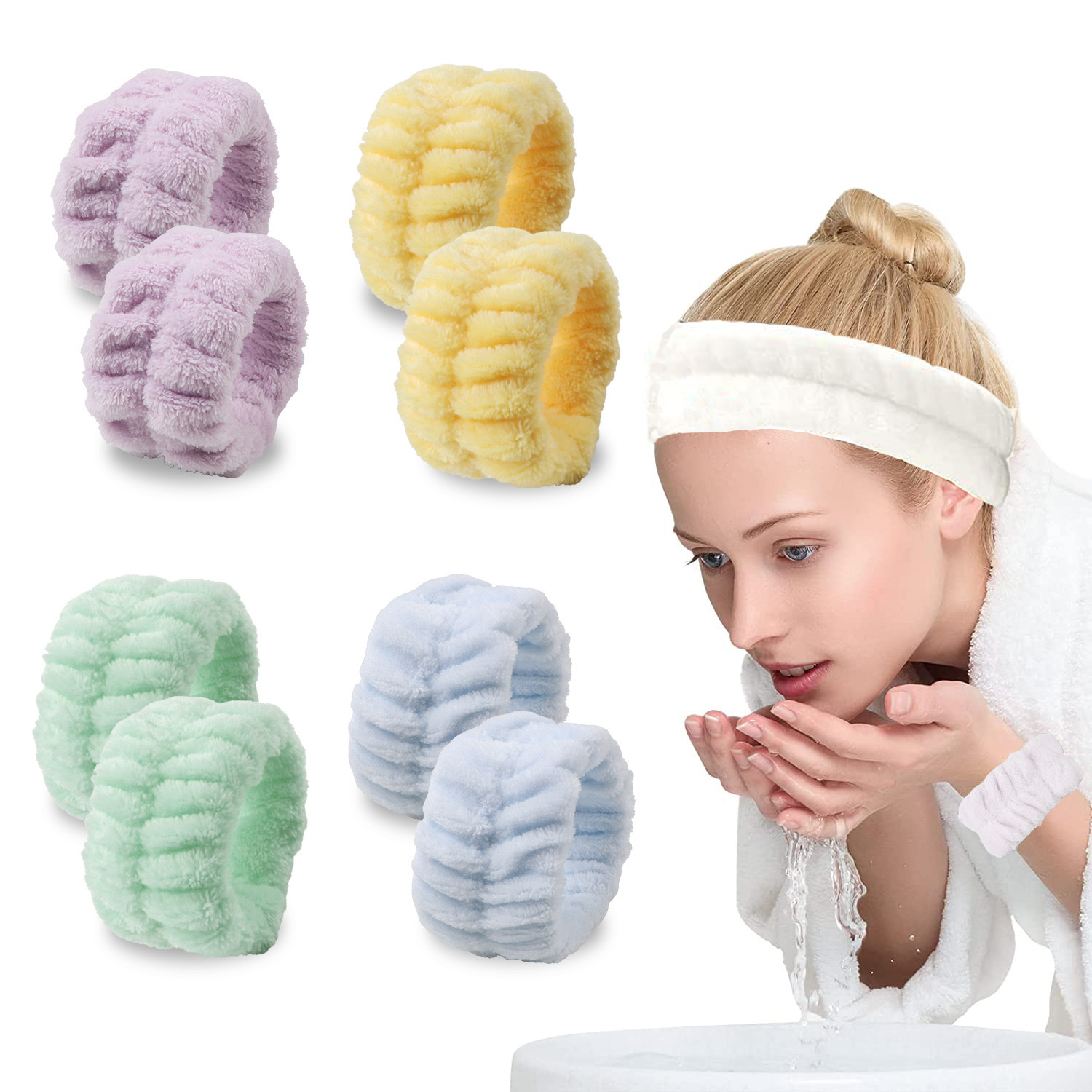 Fluwelen zachte elastische hoo - Hair Tie Velvet recensie en prijs