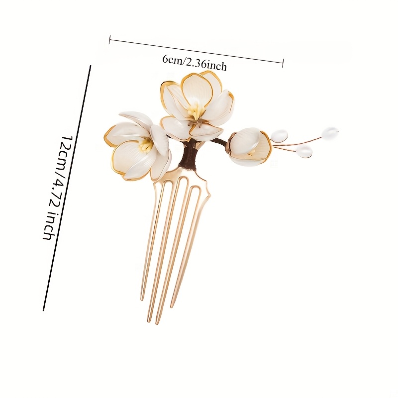 Chinese stijl schelp magnolia  - Women Accessories Aesthetic recensie en prijs