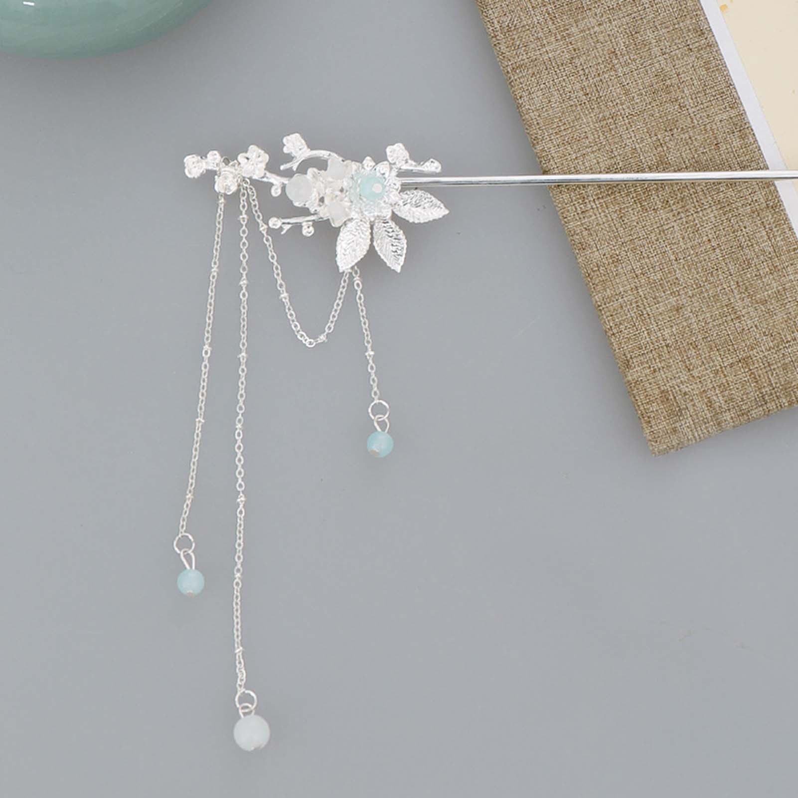 Chinese stijl legering haarsto - Hair Fork Stick recensie en prijs