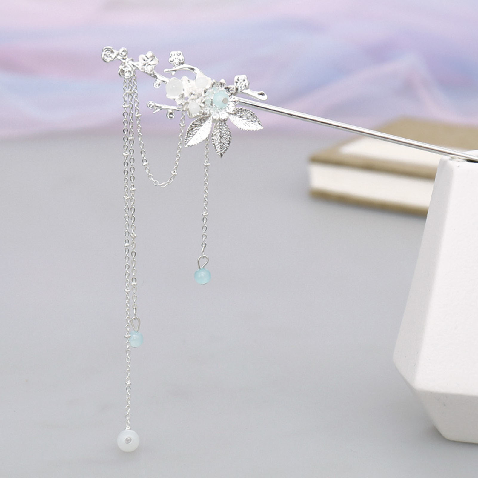 Chinese stijl legering haarsto - Hair Fork Stick recensie en prijs